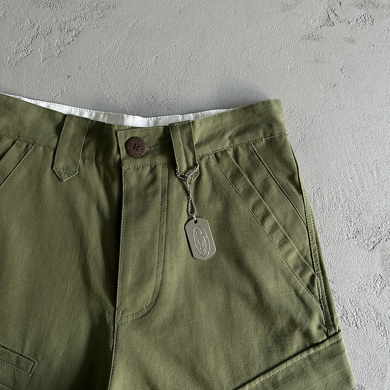 185¥Slant pocket green shorts | Yupoo - Image 13