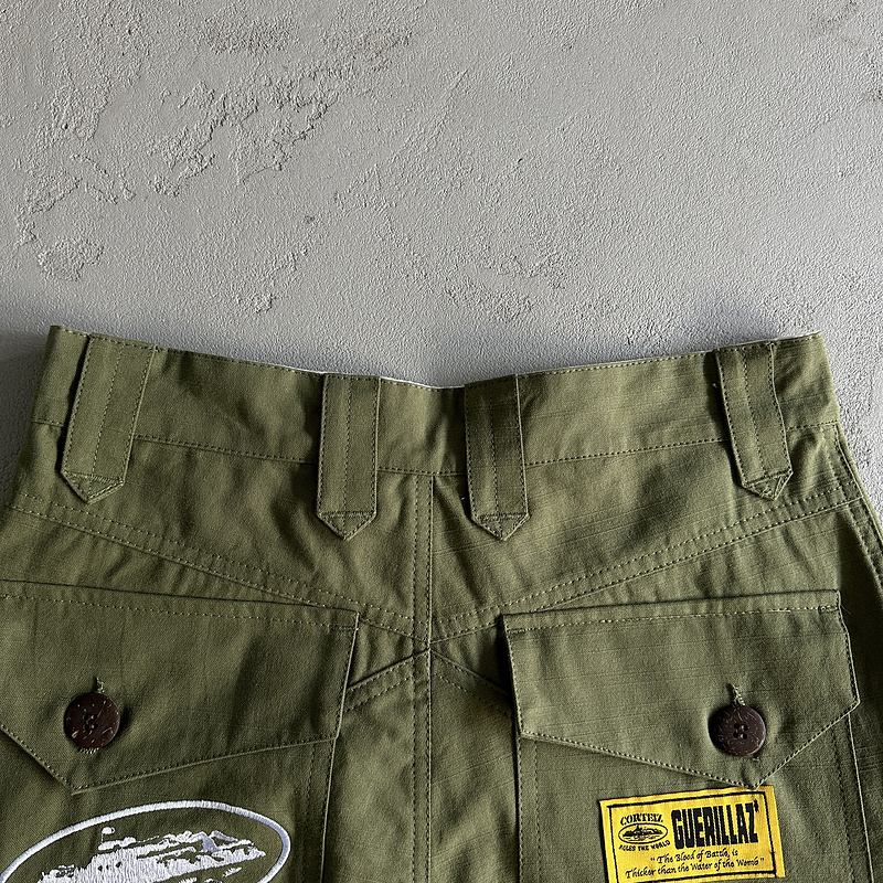 185¥Slant pocket green shorts | Yupoo - Image 17
