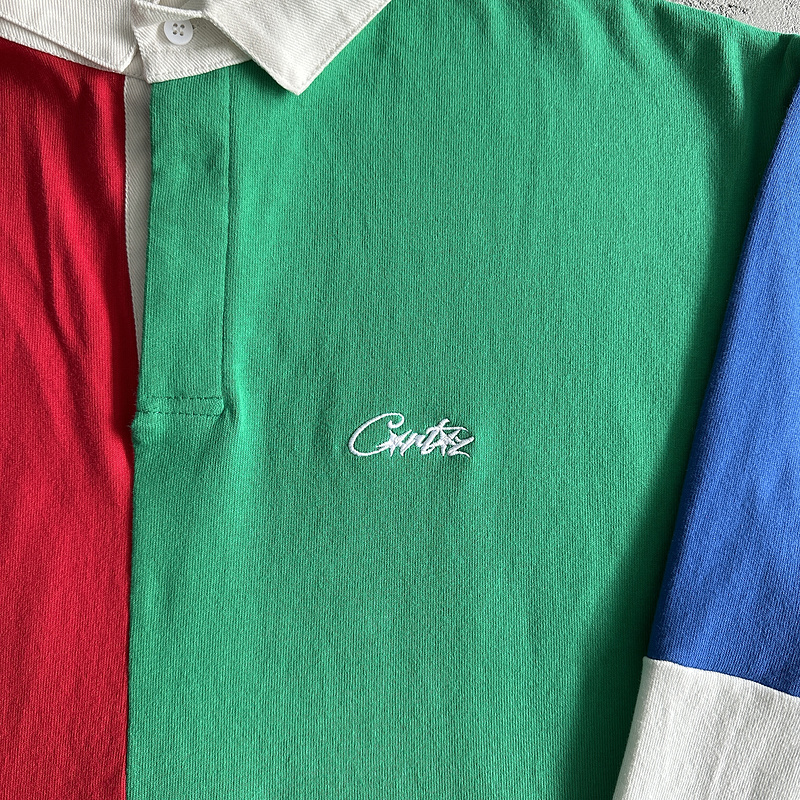 175¥ Color Block Polo Long Sleeve Shirt | Yupoo - Image 7