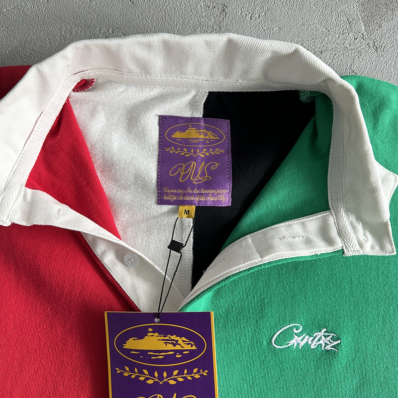 175¥ Color Block Polo Long Sleeve Shirt | Yupoo - Image 11
