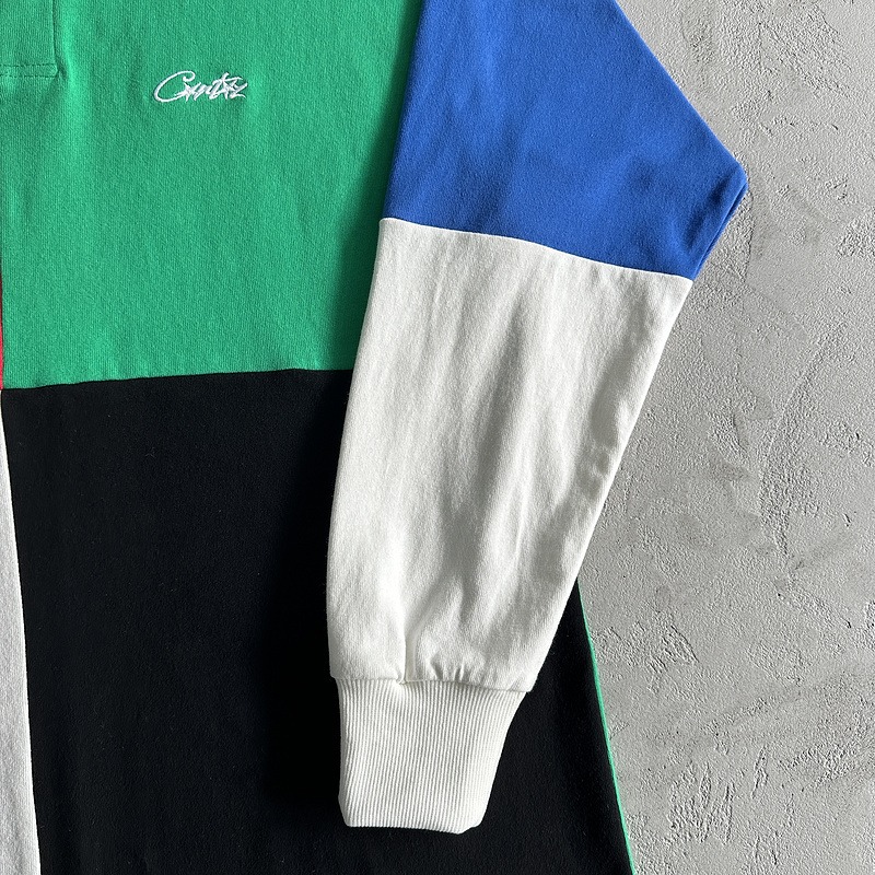 175¥ Color Block Polo Long Sleeve Shirt | Yupoo - Image 15