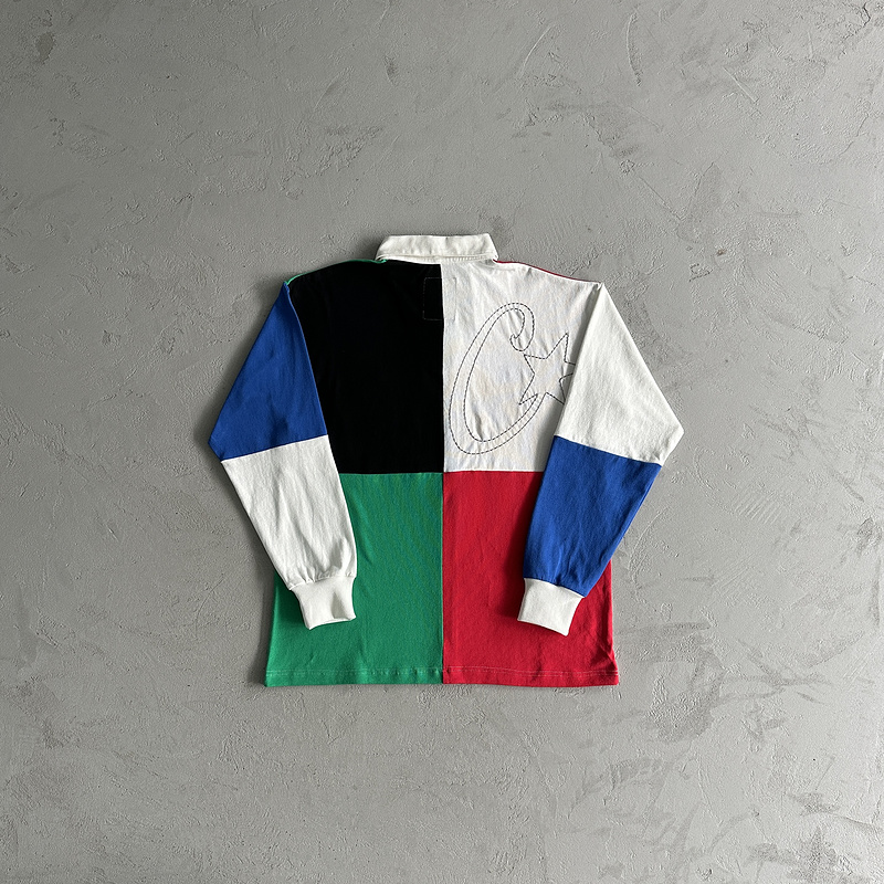 175¥ Color Block Polo Long Sleeve Shirt | Yupoo - Image 20