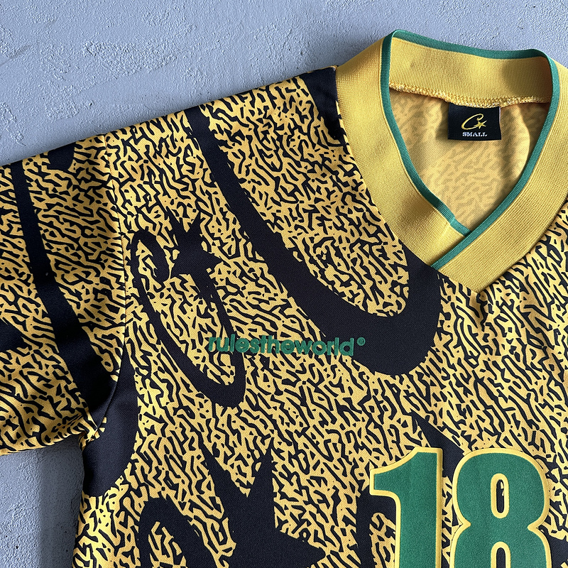 125¥ yellow and black all-over printed football uniform | Yupoo - Image 7