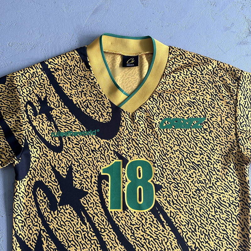 125¥ yellow and black all-over printed football uniform | Yupoo - Image 9
