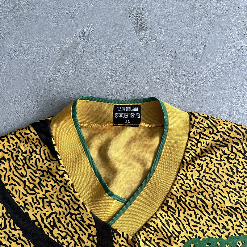 125¥ yellow and black all-over printed football uniform | Yupoo - Image 12