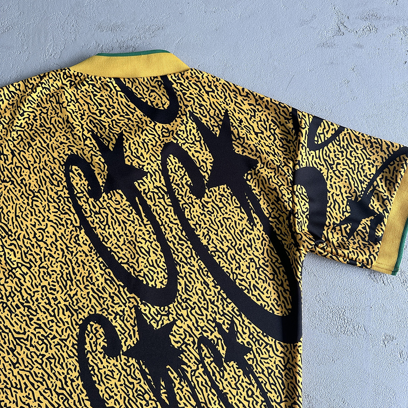 125¥ yellow and black all-over printed football uniform | Yupoo - Image 16