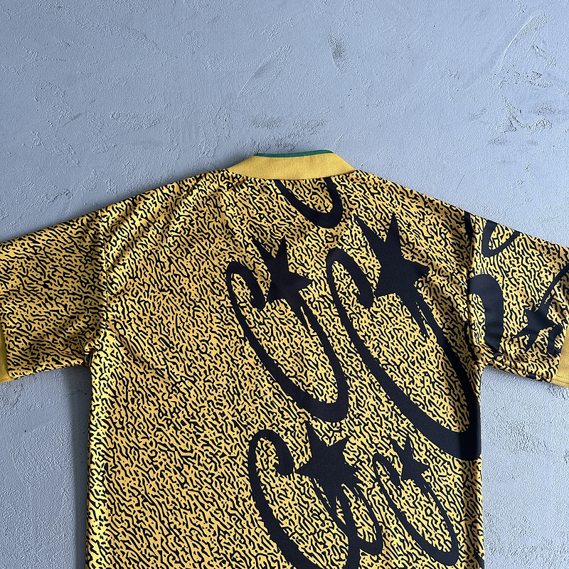 125¥ yellow and black all-over printed football uniform | Yupoo - Image 20