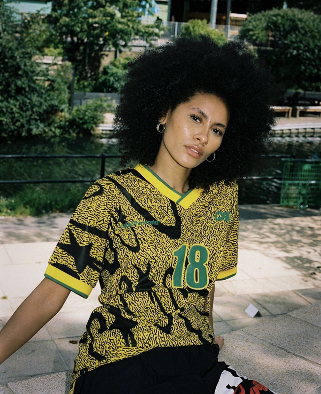 125¥ yellow and black all-over printed football uniform | Yupoo - Image 22