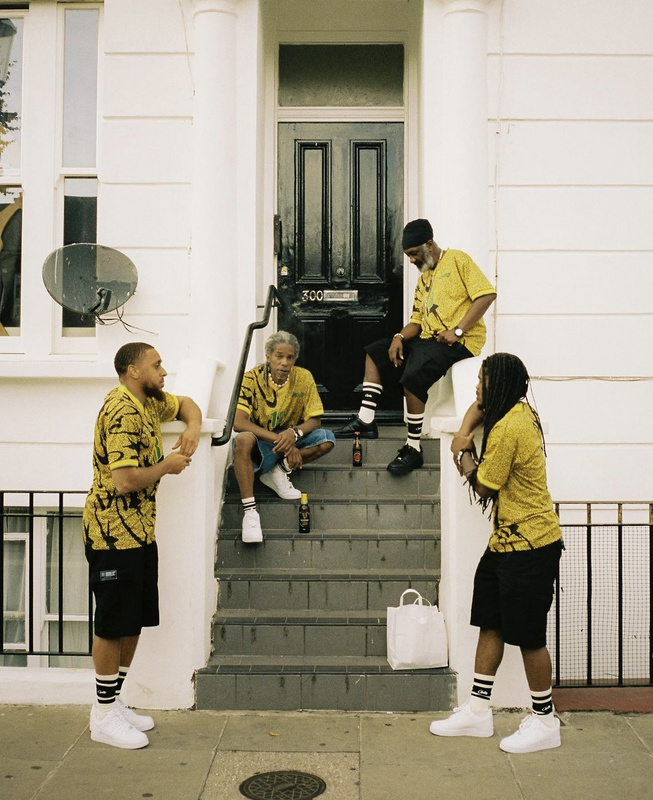 125¥ yellow and black all-over printed football uniform | Yupoo - Image 23