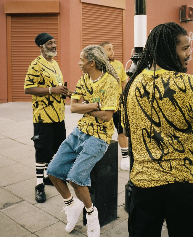 125¥ yellow and black all-over printed football uniform | Yupoo - Image 26