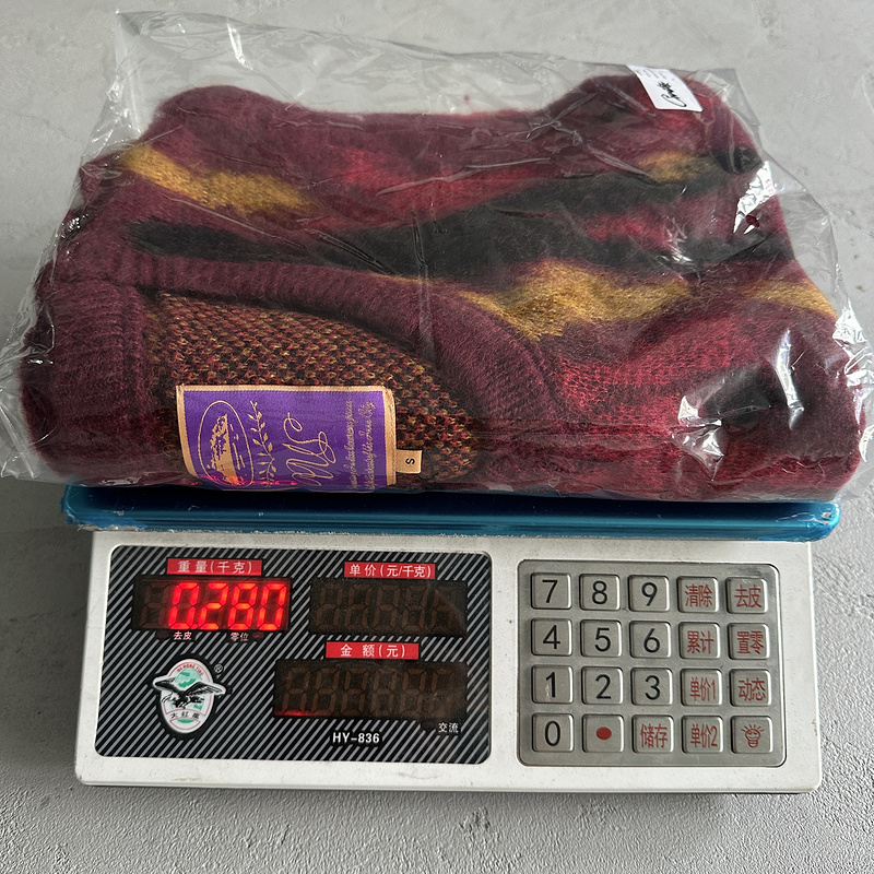 165¥ Mohair Knit Red Yellow Black Camo Sweater Vest | Yupoo - Image 3