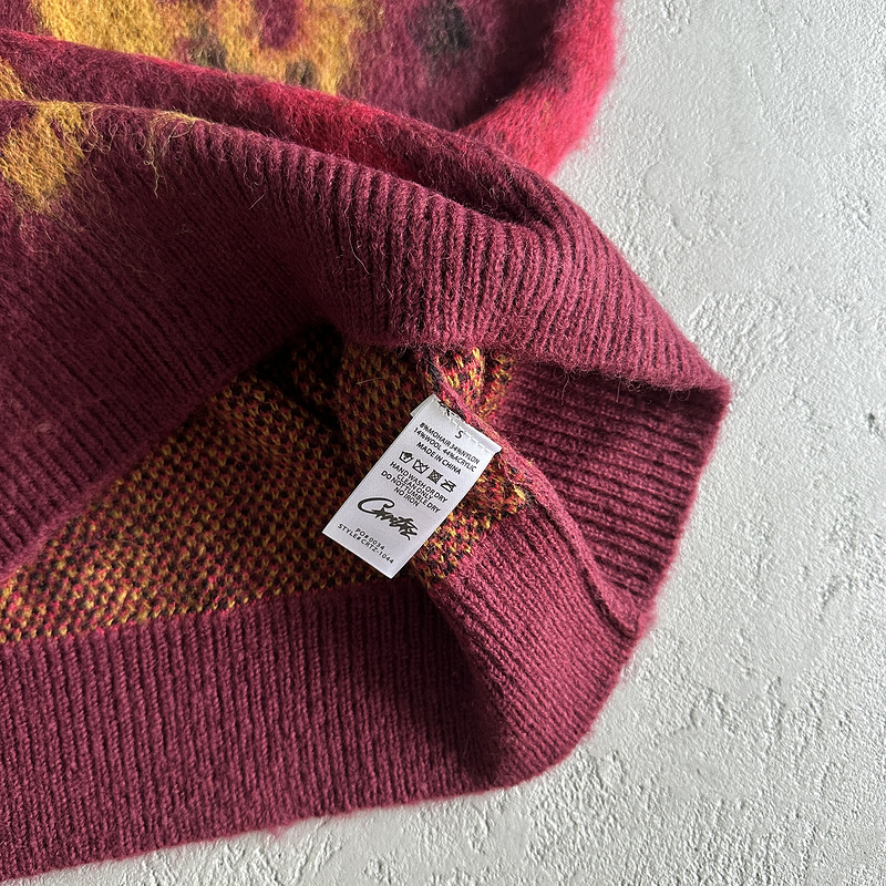 165¥ Mohair Knit Red Yellow Black Camo Sweater Vest | Yupoo - Image 13