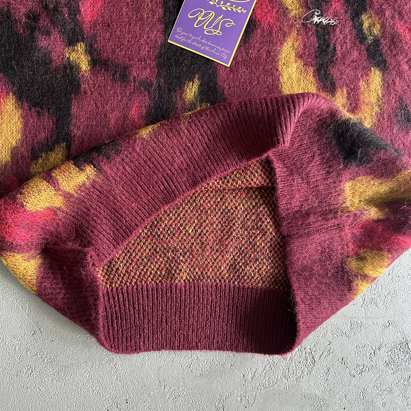 165¥ Mohair Knit Red Yellow Black Camo Sweater Vest | Yupoo - Image 14