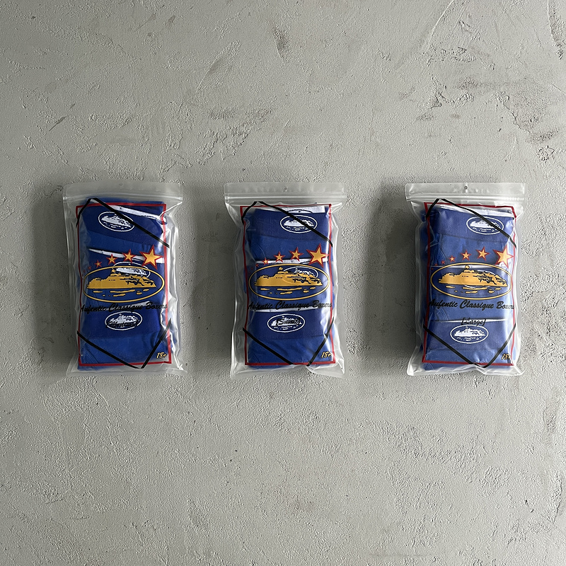 85¥ (3 PACK)ALCATRAZ BOXERS-Blue | Yupoo - Image 4