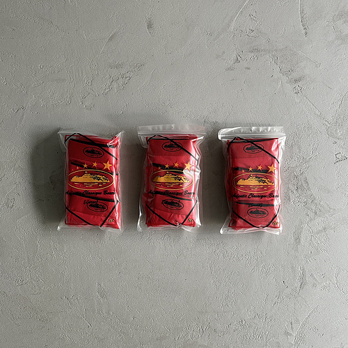 85¥ (3 PACK)ALCATRAZ BOXERS-Red 