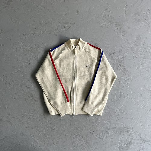 238¥ Knit zip up fleece 