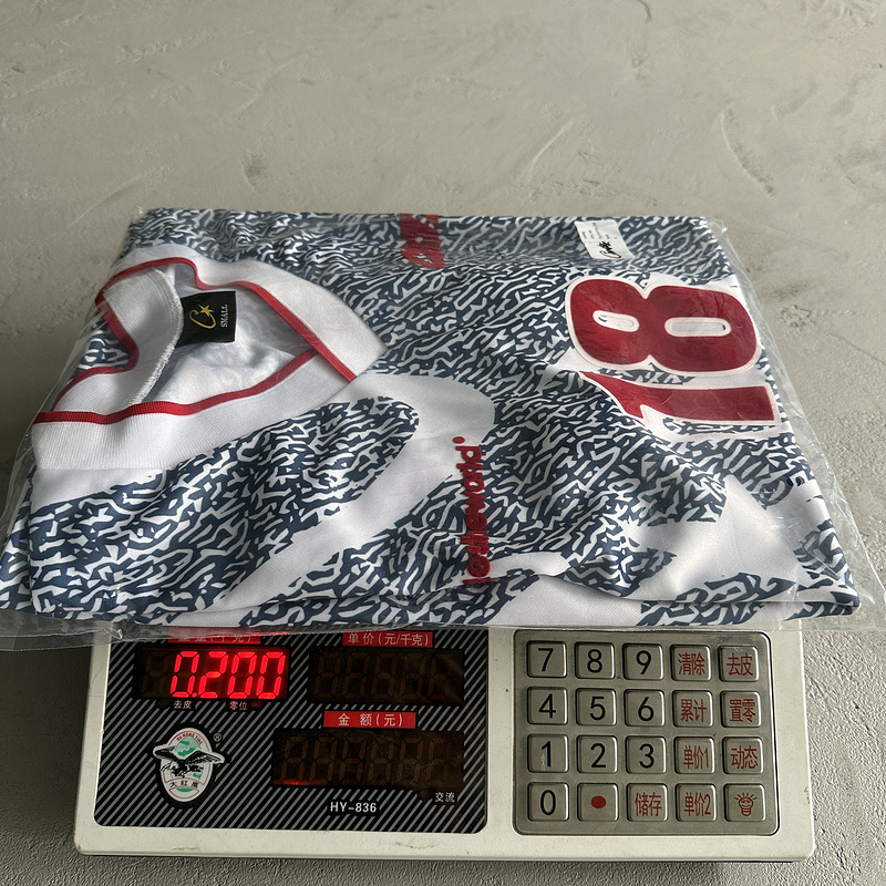 125¥ Blue and white all-over printed football uniform | Yupoo - Image 2