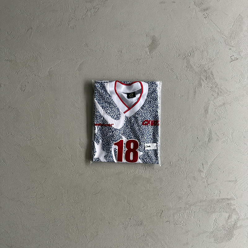 125¥ Blue and white all-over printed football uniform | Yupoo - Image 4