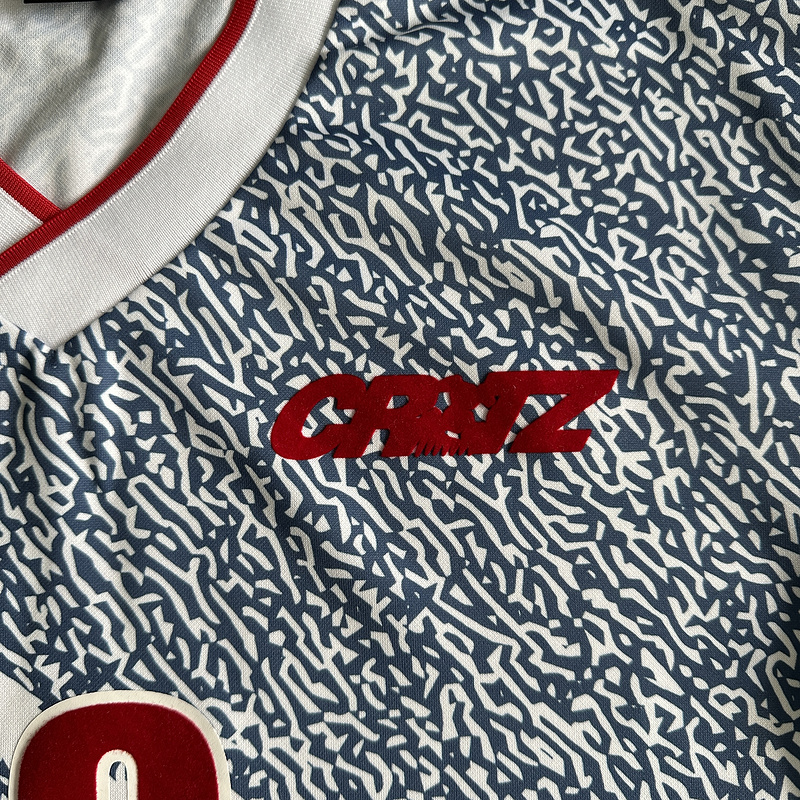 125¥ Blue and white all-over printed football uniform | Yupoo - Image 9