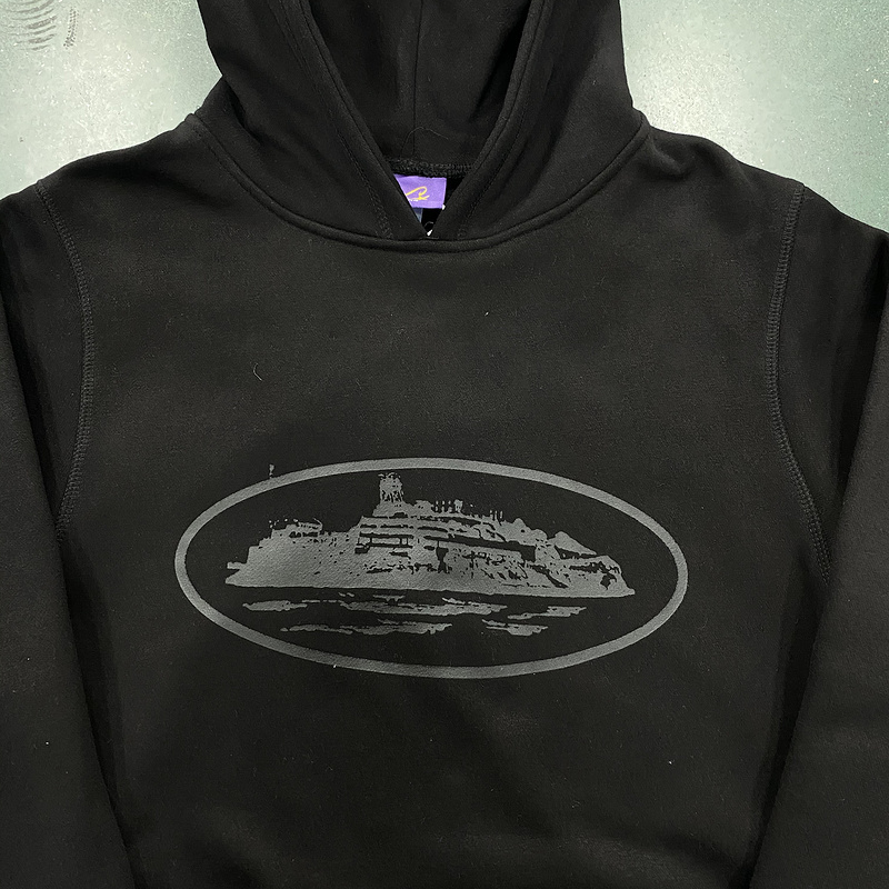 205¥ Black/Black Alcatraz logo hoodie | Yupoo - Image 5