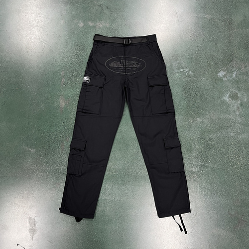 280¥ Black/Blacklogo cargo 