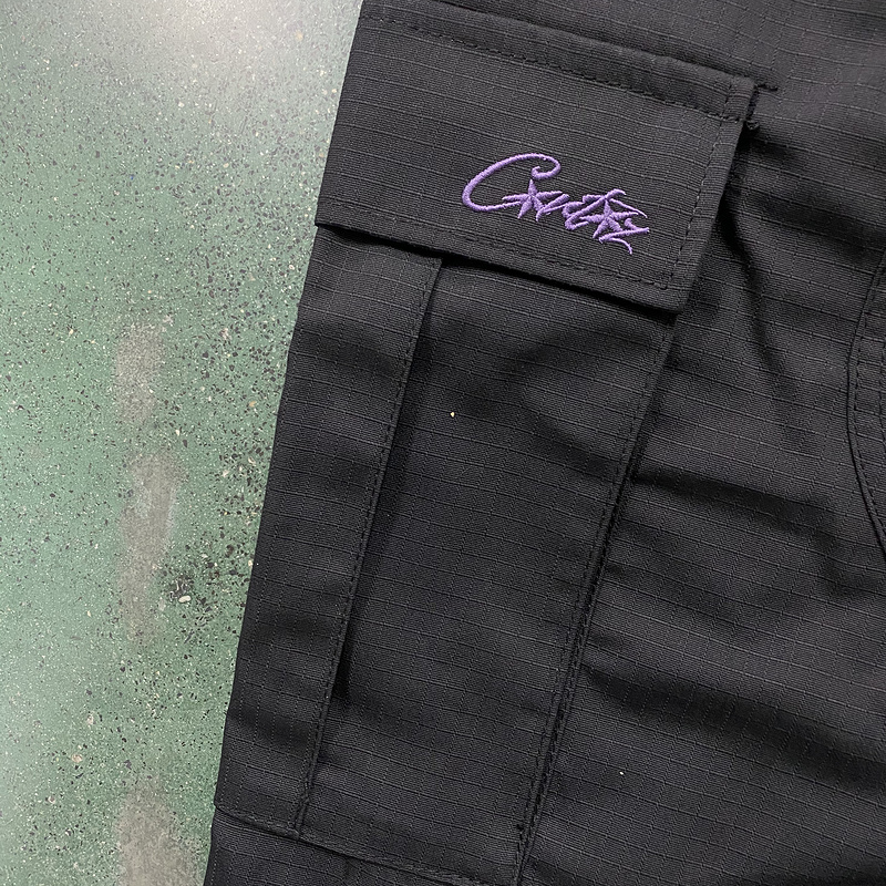 280¥ Corteiz Black Purple Logo Cargo | Yupoo - Image 10