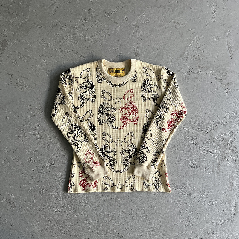 149¥ Twin Tigers Waffle Long Sleeve | Yupoo - Image 5