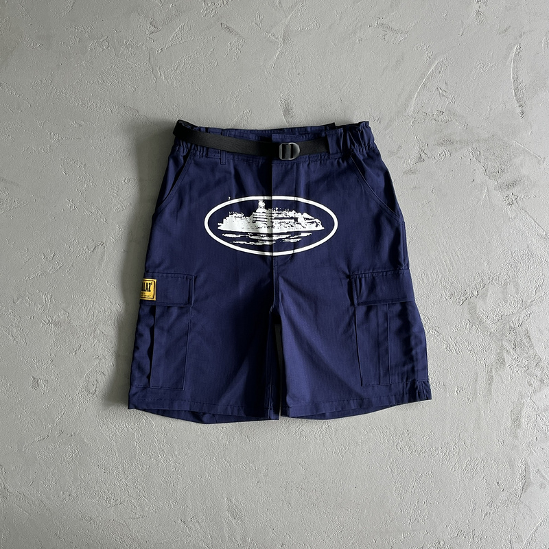 195¥  Navy Cargo Shorts | Yupoo - Image 5