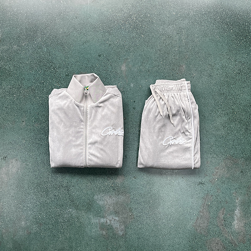 390¥ Velvet Track Set - Gray 