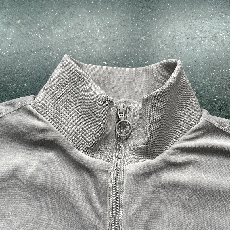 390¥ Velvet Track Set - Gray | Yupoo - Image 8
