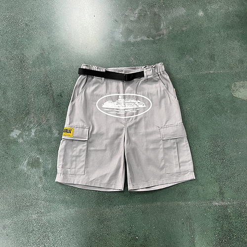 195¥ Gray Cargo Shorts 