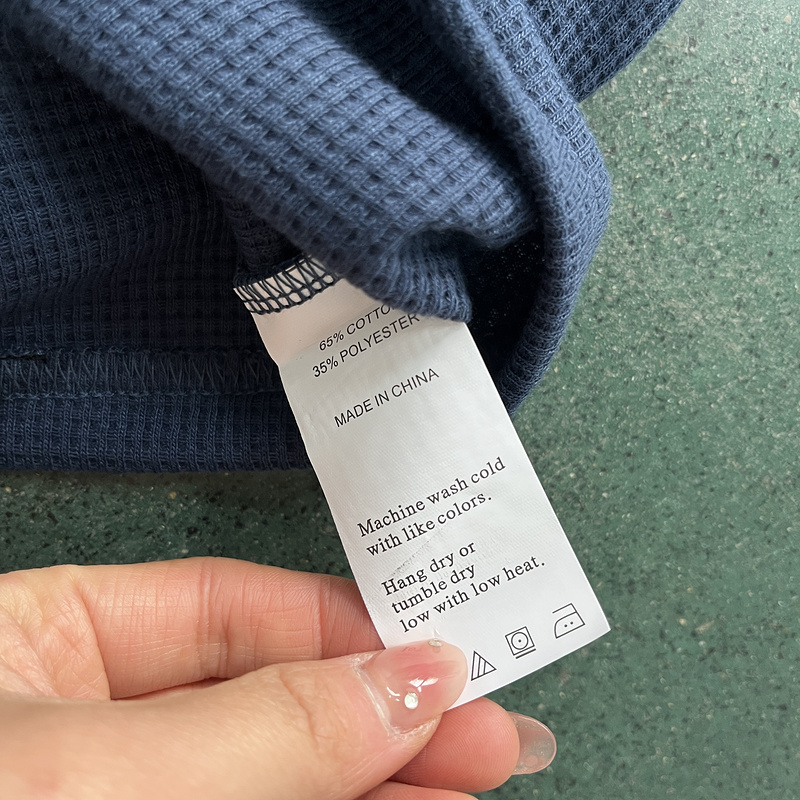 79¥ Waffle Tee-Dark Blue | Yupoo - Image 8