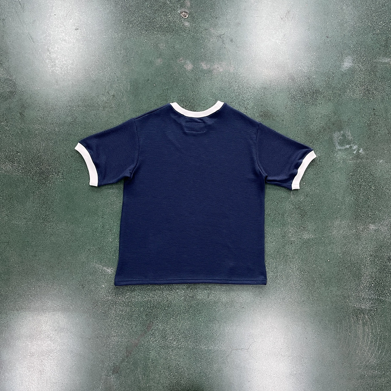 79¥ Waffle Tee-Dark Blue | Yupoo - Image 12