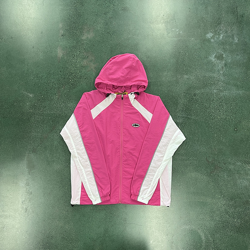 280¥ Alcatraz Sun &amp; Rain Windbreaker-Pink 