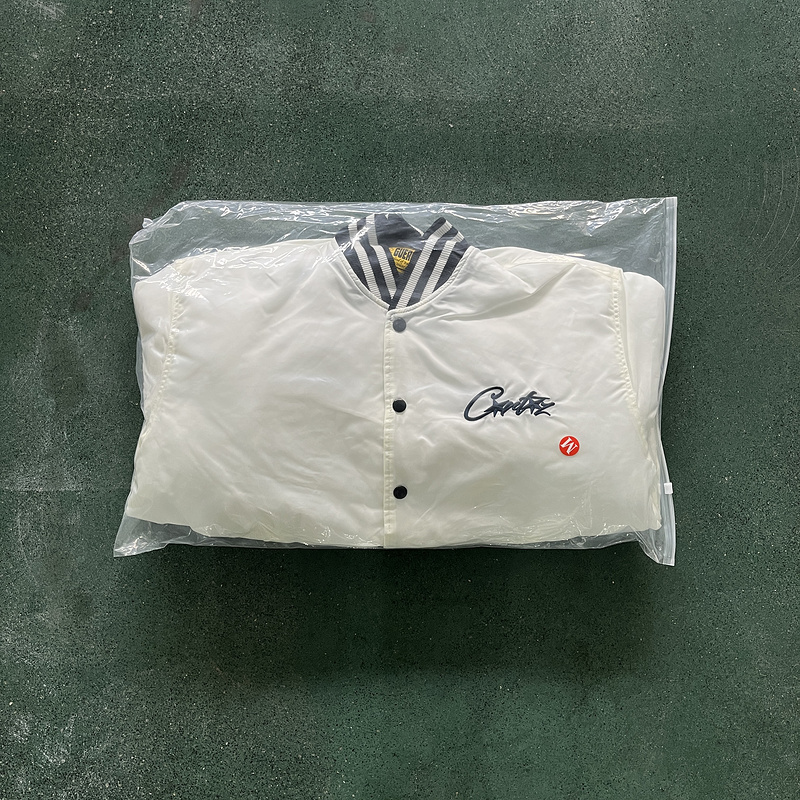 285¥ White Stadium Jacket | Yupoo - Image 5