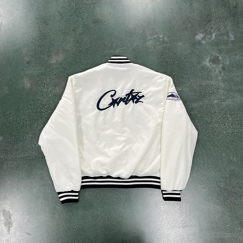 285¥ White Stadium Jacket | Yupoo - Image 7