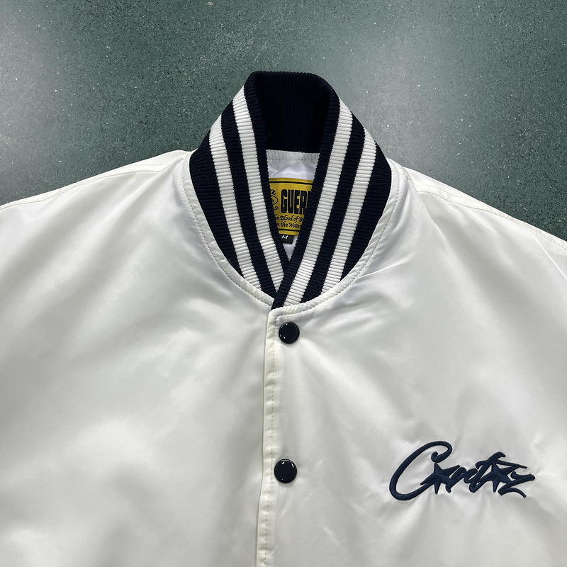285¥ White Stadium Jacket | Yupoo - Image 9