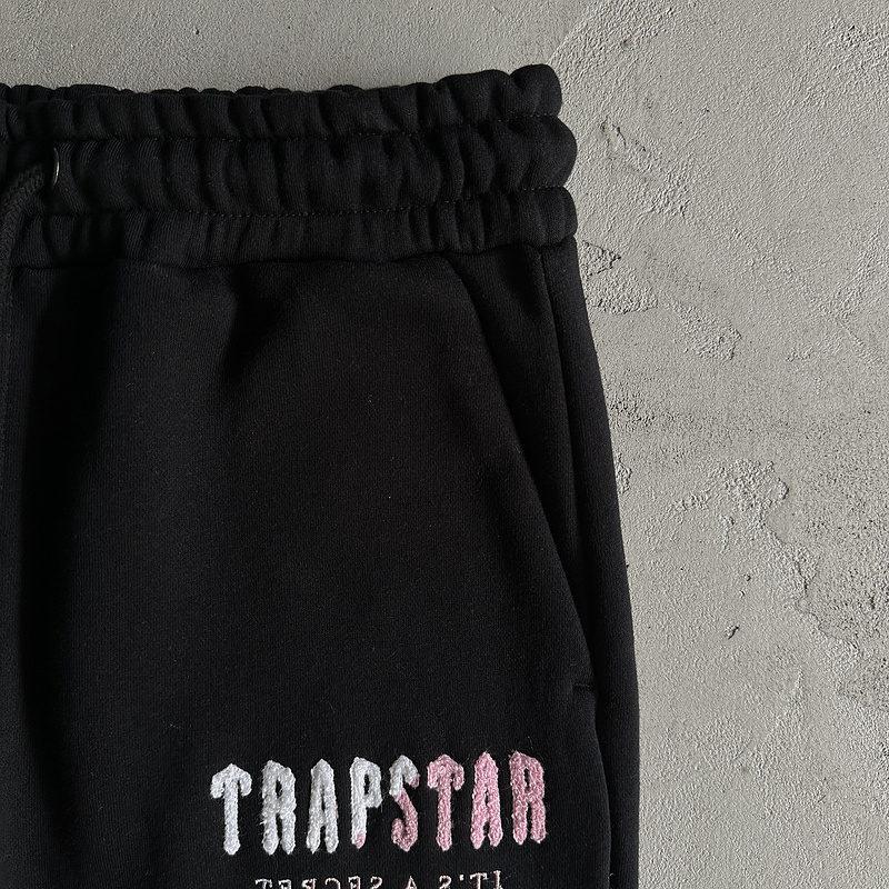 252¥ decoded chenille hoodie tracksuit-black pink | Yupoo - Image 20