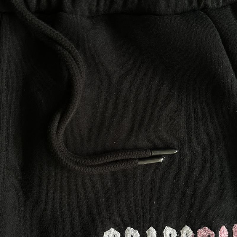 252¥ decoded chenille hoodie tracksuit-black pink | Yupoo - Image 22