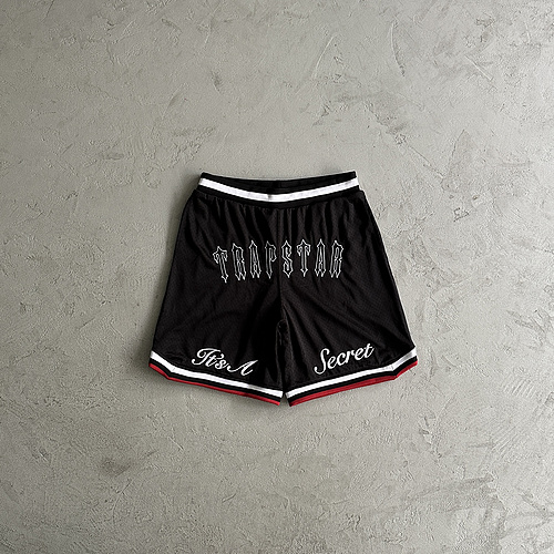 84¥ ts mesh shorts-black