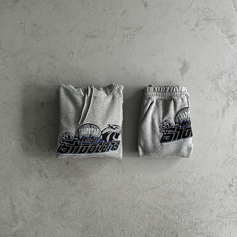 266¥ shooters tracksuit-grey | Yupoo - Image 3
