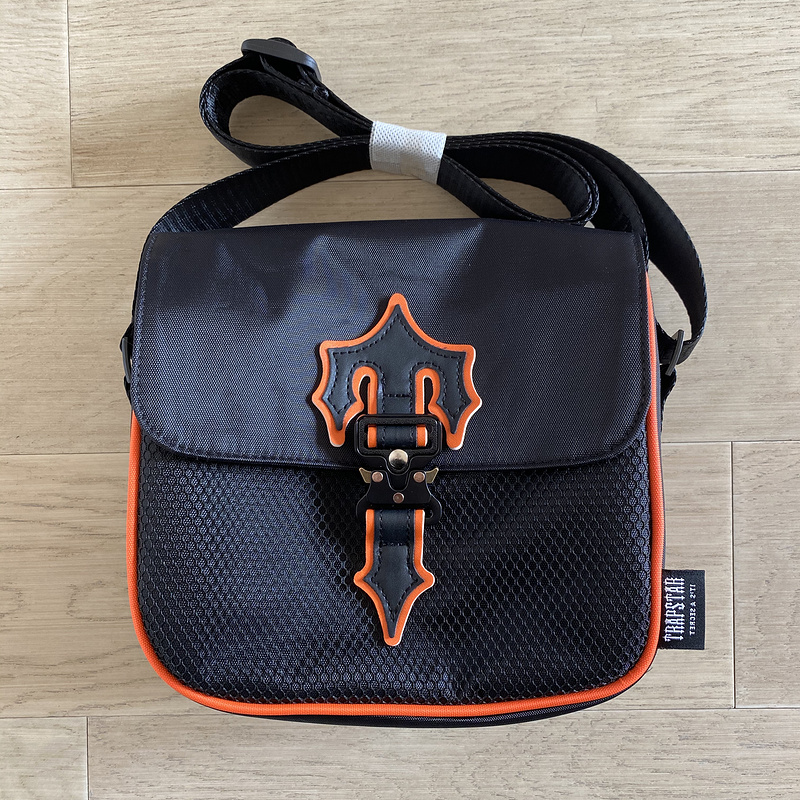 76¥ Trapstar Messenger Bag 1.0-Black/Orange | Yupoo - Image 5
