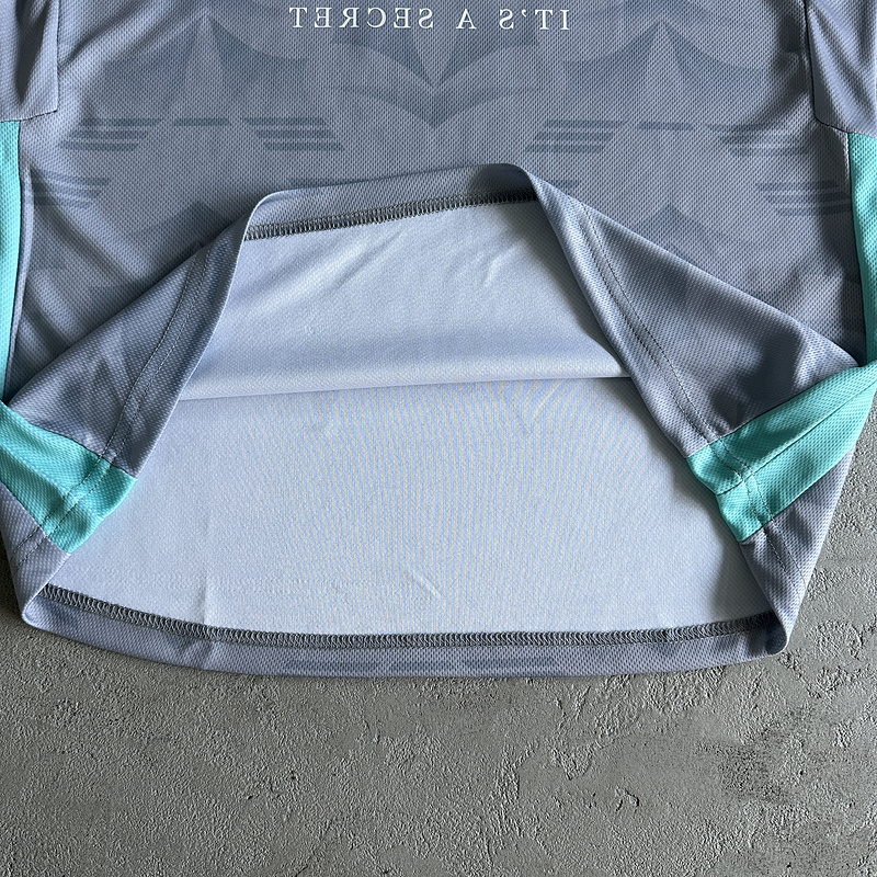 84¥ football t shirts-grey/sea blue | Yupoo - Image 12