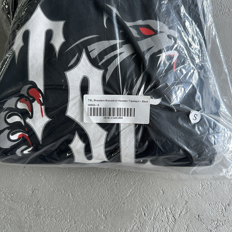 231¥ tsl shooters bloodshot hooded tracksuit-black | Yupoo - Image 5