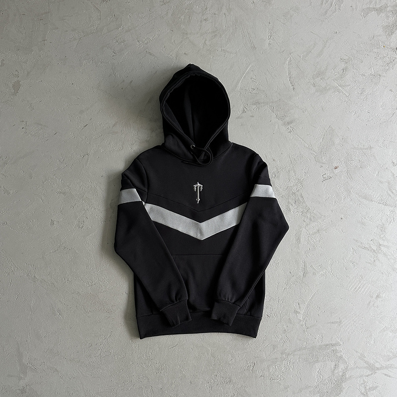 252¥ v etripe hoodie tracksuit-black/grey | Yupoo - Image 7