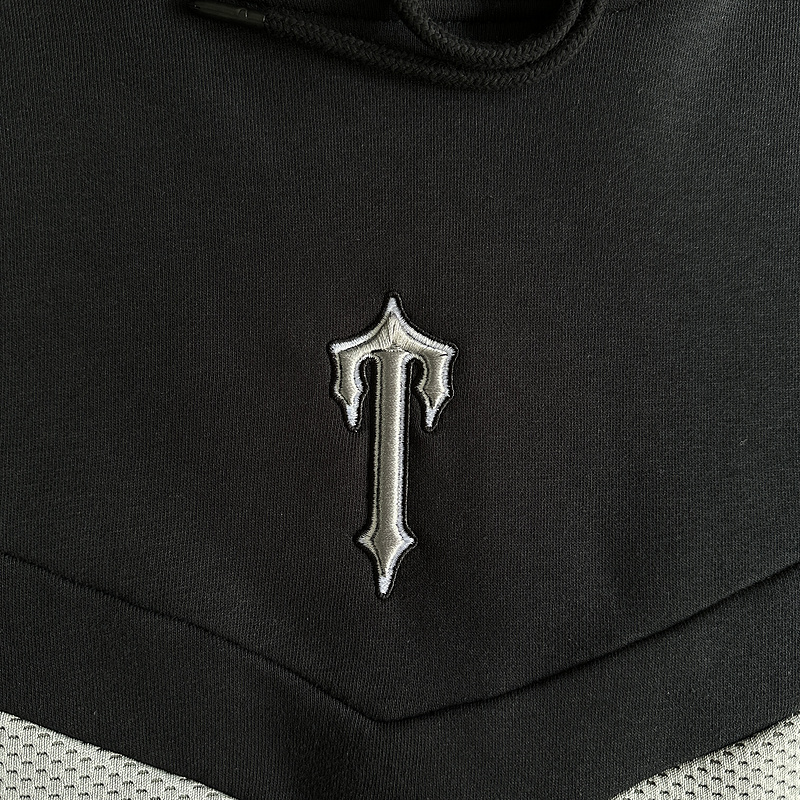 252¥ v etripe hoodie tracksuit-black/grey | Yupoo - Image 9