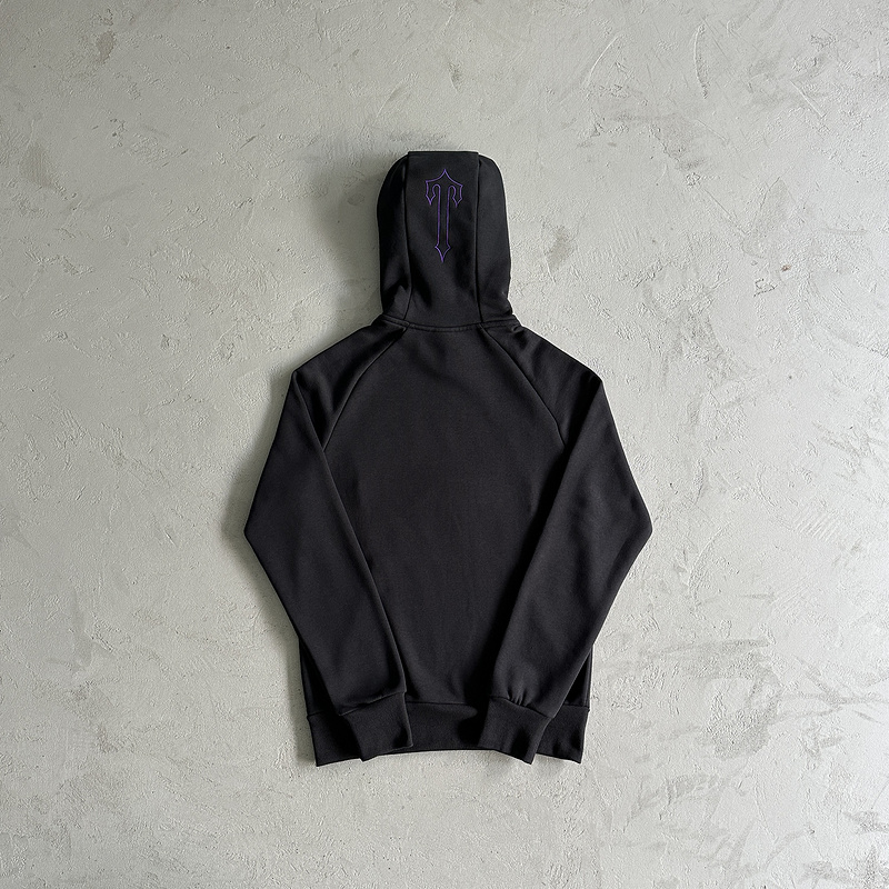 266¥ decdoded chenille 2.0 hooded tracksuit-black/purple | Yupoo - Image 18