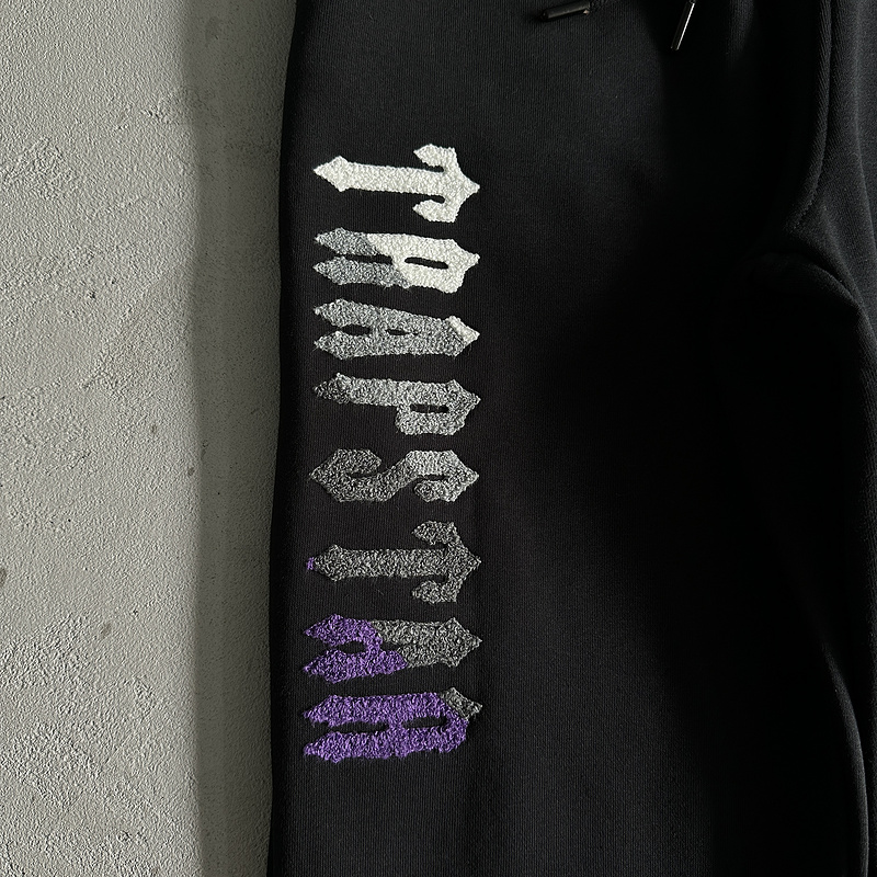 266¥ decdoded chenille 2.0 hooded tracksuit-black/purple | Yupoo - Image 20