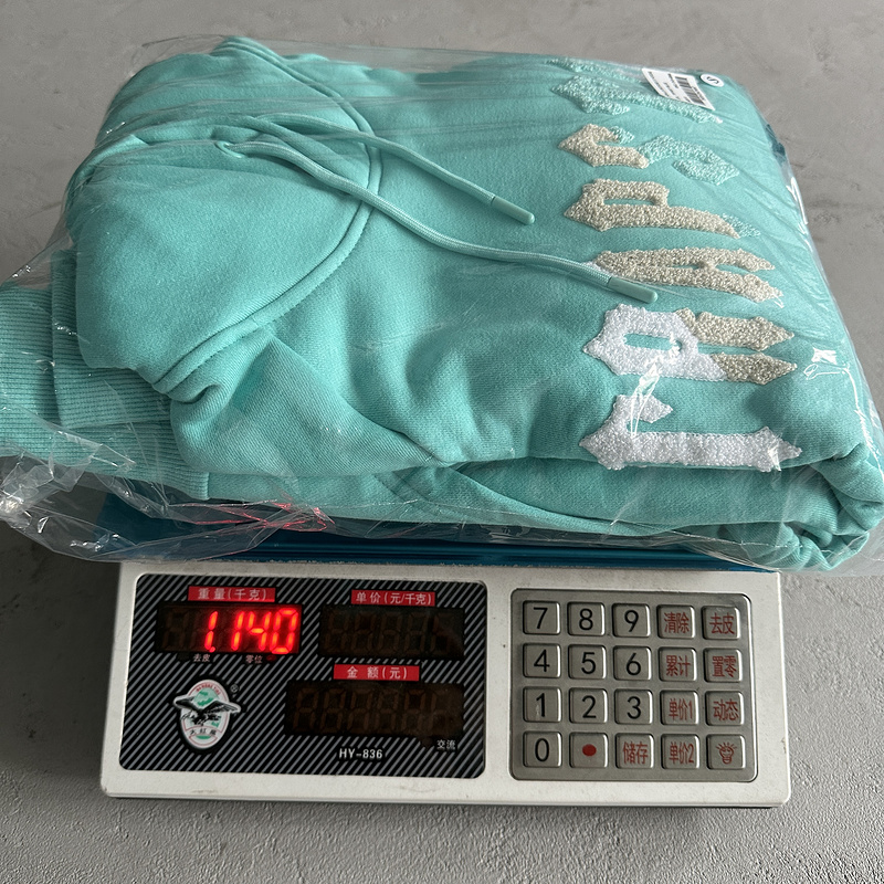 266¥ chenille decdoded 2.0 hoodie-tiffany blue | Yupoo - Image 3