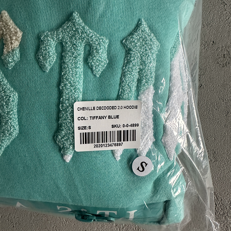266¥ chenille decdoded 2.0 hoodie-tiffany blue | Yupoo - Image 5